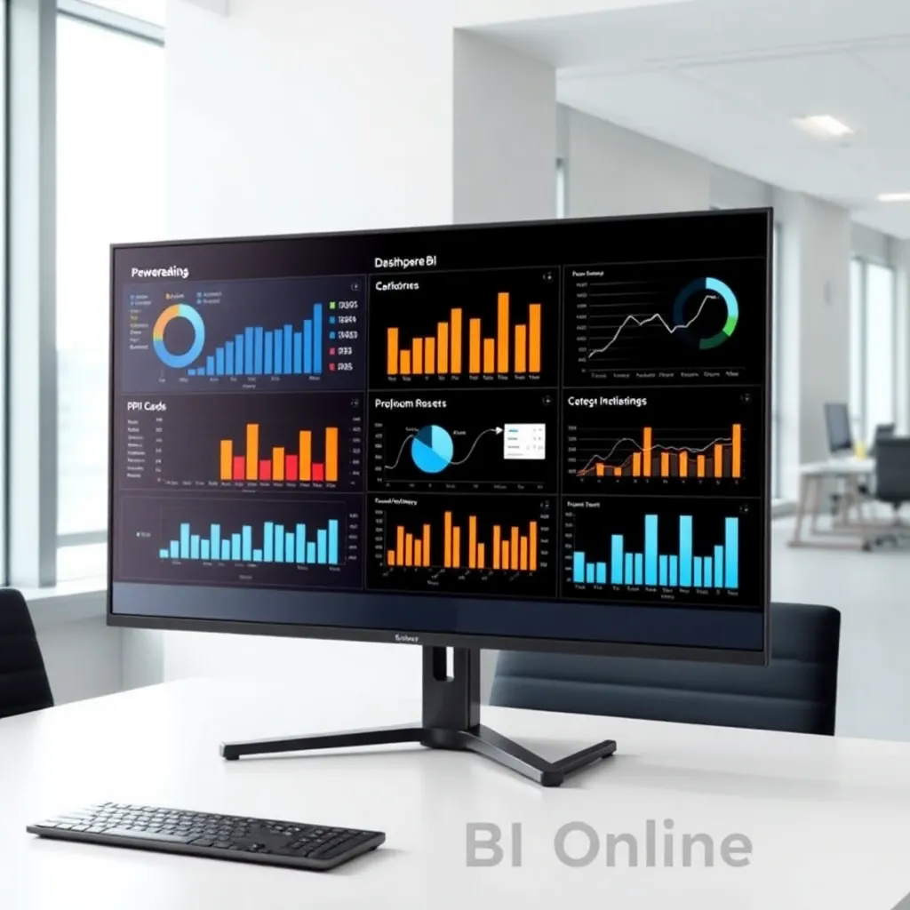 Professionals die samenwerken aan een data storytelling project met Power BI