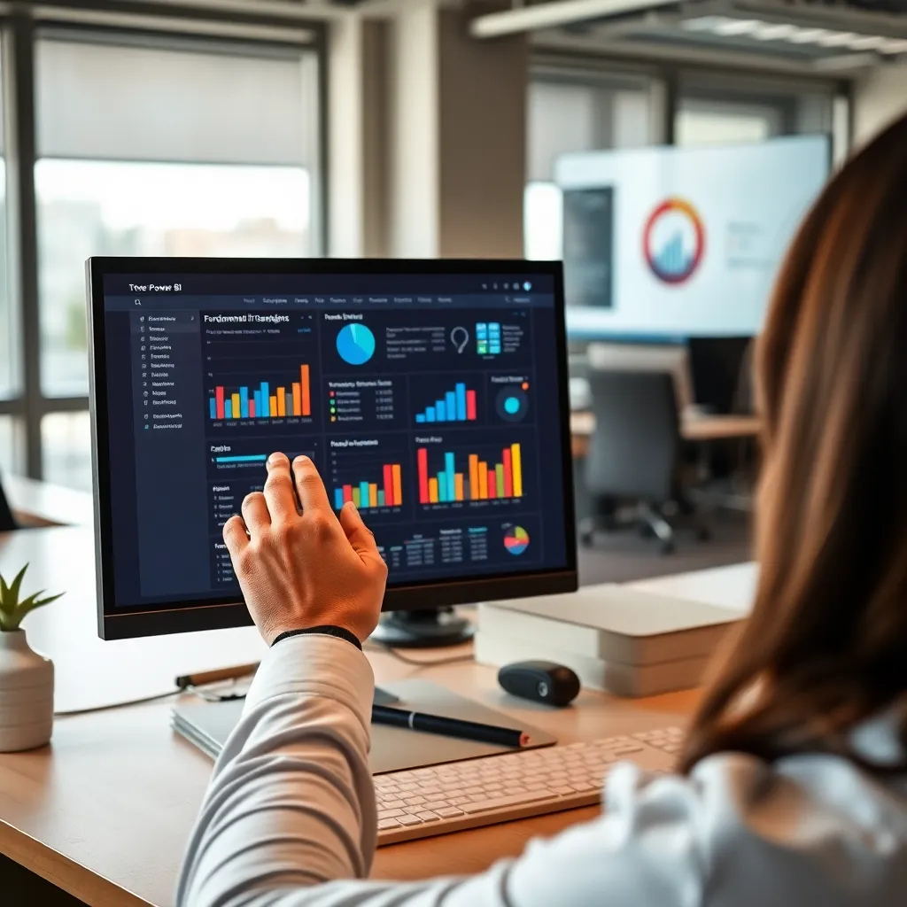 Microsoft Power BI certificering badge met officieel logo