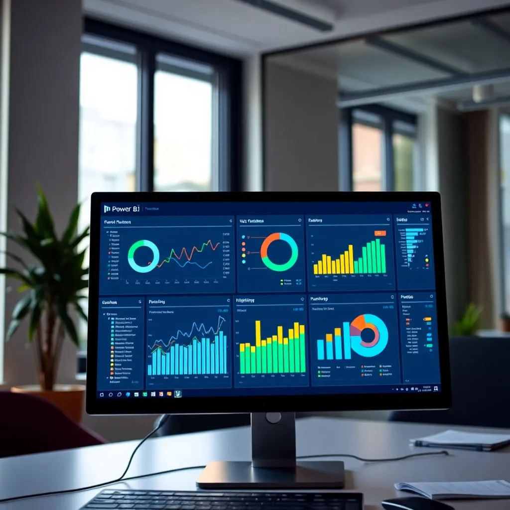 Professionele Power BI dashboard met data visualisaties