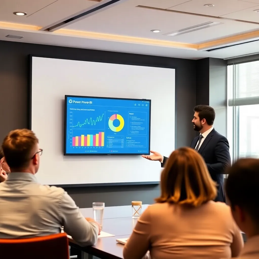 Microsoft Power BI certificering badge met officieel logo